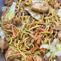 Cooksnap SYUKERI AFFANDI Founder of Warisan Tok Aji semasa beliau membuat Mee Goreng Nepali Style (Chowmein).