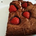 Monique konyhàja Cooksnap-ja, amikor elkészítette a(z) Epres Brownie receptet.