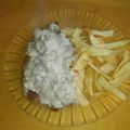 El cooksnap de patricia varela diaz cuando hizo Chuletas de cerdo con crema de champiñones.