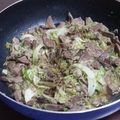 Cooksnap của Nguyễn Đức Hiệp khi họ làm theo món Gan heo xào bắp cải bên này