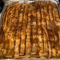 cooksFromTheHeart80's cooksnap of when they made Easy Peach cobbler.