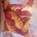Cooksnap από Costantinos Flourentzou στη συνταγή Πατάτες Wedges με ντοματίνια και sweet chilli