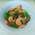 Cooksnap dari Sheva untuk resep Tumis Udang Buncis Sederhana