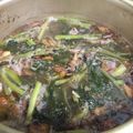 Anna's cooksnap of when they made จอผักกาด.