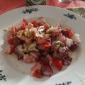 El cooksnap de Begoña cuando hizo Picadillo de patas gigantes de rejos o potón y gambas Cocidas.