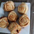 El cooksnap de Victoria Quinche cuando hizo Muffins de banana con corazón de dulce de leche.