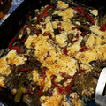 El cooksnap de Melisa Labourdette cuando hizo Pencas de acelga a la napolitana.