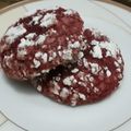 El cooksnap de Luisandra Gonzalez cuando hizo Galletas red velvet craqueladas.