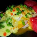 TammieBess's cooksnap of when they made Mike's Extremely Easy Eggs Benedict.