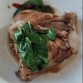 il Ibrahim quando ha preparato Pollo alla salsa di soia con basilico di Makiko