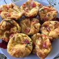 Simi and Milo's cooksnap of when they made Omelette Muffins.