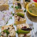 Lovely Agrawal का कुकस्नैप जब उन्होंने खमन ढोकला (Khaman Dhokla recipe in Hindi) बनाया था।
