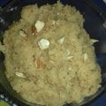 Reena Verbey's cooksnap of when they made Suji ka  halwa.