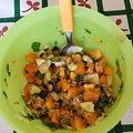 El cooksnap de Alex Alma Ri cuando hizo Ensalada de atún con mango.