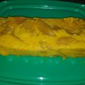 El cooksnap de Natalia Barrientos cuando hizo Postre de peras y manzanas al flan LIGHT.