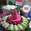 Cooksnap dari Dapoer_Angkring untuk resep 666. Getuk Singkong Merah Putih