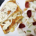 El cooksnap de Yulieth Orozco (comida cacera) cuando hizo Desayuno saludable: egg pocket 🍳 con fruta.
