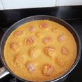 El cooksnap de Isabel Frias cuando hizo Albóndigas de pollo en salsa de almendras🍲.