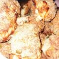 El cooksnap de saraduar cuando hizo Bombas de papa con jamón y queso.
