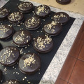 El cooksnap de Karen Micaela cuando hizo Alfajores Havanna.