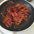Cooksnap από Lilly Kyriakopoulou στη συνταγή Πιπεριές χρωματιστές με ελιές