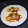 El cooksnap de Becky cuando hizo Pizza de pollo con 2 quesos!.