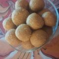 Yug Verma का कुकस्नैप जब उन्होंने बेसन के लड्डू (besan ke ladoo recipe in Hindi) बनाया था।