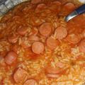 El cooksnap de sil cuando hizo Arroz con salchichas viena (fácil de preparar).