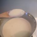 El cooksnap de Viole cuando hizo Salsa blanca.