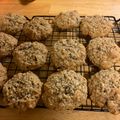 Lucinda Chana's cooksnap of when they made Cowboy Cookies.