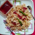 kavita goel का कुकस्नैप जब उन्होंने मैकरॉनी (macaroni recipe in Hindi) बनाया था।