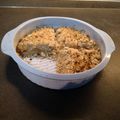 El cooksnap de Mariana Nardini cuando hizo Crumble de Manzana Vegano.