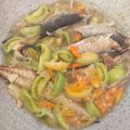 Cooksnap dari ihdanas untuk resep Ikan Pindang (Keranjang) Cabai Tomat Hijau (tomat cabai ijo)