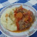 El cooksnap de matt carusi cuando hizo Albóndigas con puré de Bigote Cocina.