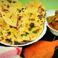 Debjani Paul's cooksnap of when they made বাটার গার্লিক নান(Butter Garlic Nun recipe in Bengali).