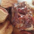 El cooksnap de Nicolàs Hubert cuando hizo Bondiola de cerdo estofada con cerveza negra.