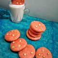 Shalu 's cooksnap of when they made Red Velvet Cookies on Valentine's day without an oven.