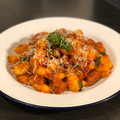 Philip Pantelides's cooksnap of when they made Gnocchi With Chorizo.