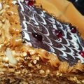 El cooksnap de Jazmin Baigorria cuando hizo Milhojas con dulce de leche.