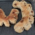 El cooksnap de Fernax 3 cuando hizo Pan casero con chicharrón trensado exquisito ideal para el mate.