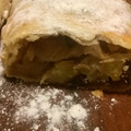 El cooksnap de Marina cuando hizo Apfelstrudel o strudel de manzana con masa casera.