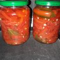 El cooksnap de Silvina Gutierrez cuando hizo Pimientos morrones agridulces en conserva.