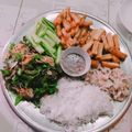 Cooksnap của Diễm My khi họ làm theo món Bún Đậu Mắm Tôm Cuối Tuần😍👨‍🍳