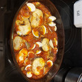 El cooksnap de Jose Calvo cuando hizo Medallones de merluza con almejas.