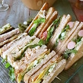 ルロワ・モワ's cooksnap of when they made 小エビのカクテル～サンドイッチ編～.