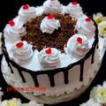 Priya vishnu Varshney का कुकस्नैप जब उन्होंने ब्लैक फारेस्ट केक (black forest Cake recipe In Hindi) बनाया था।