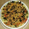 jyoung1873's cooksnap of when they made 7 layer taco dip.