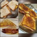 Chef Mommy Nessa's cooksnap of when they made Grilled Ham and Cheese on White Bread.