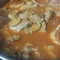 El cooksnap de Mayra V Aguirre G cuando hizo Filetes de pavo con champiñones.