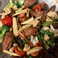 Cooksnap Dapur Yusfarisyia semasa beliau membuat Paprik Standard Kedai Siam.